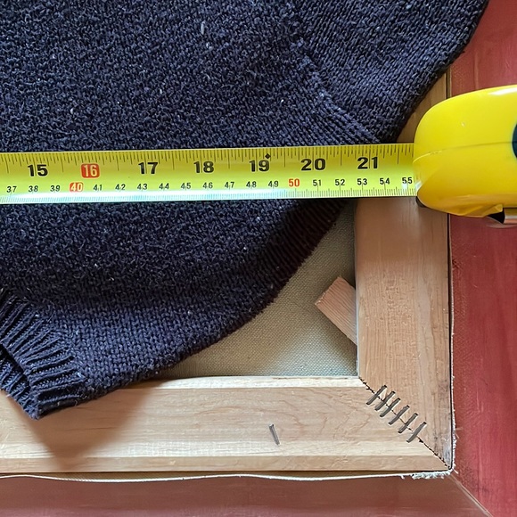 Chaps Knit Sweater - Color: Chocolate Brown, Size: XXL - Picture 7 of 9